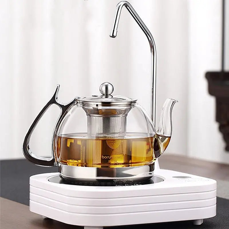 BOUILLOIRE ELECTRIQUE,750ML--Théière en verre avec degrés de chaleur BOUILLOIRE ELECTRIQUE,750ML--Théière en verre avec degrés de chaleur