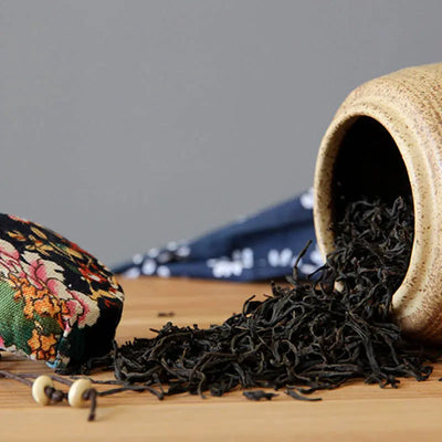Boite à thé Ancienne en Poterie 410ml