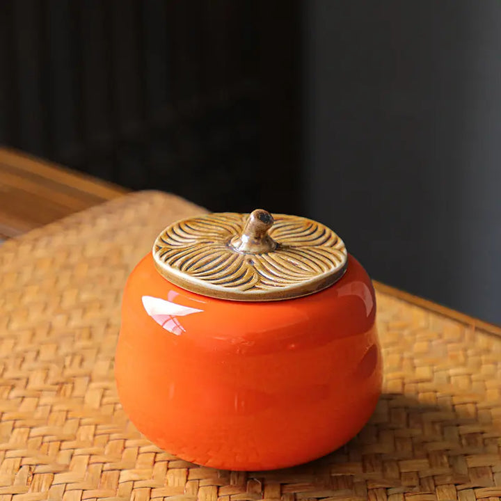 Boîte De Rangement Céramique Marrakech – Style Marocain Pour Thé, Sucre, Noix