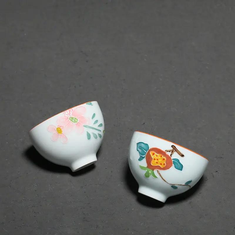 Coffret 6 Tasses à Thé Inspiration Nature