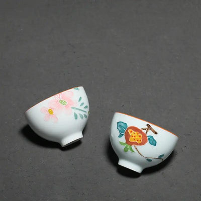 Coffret 6 Tasses à Thé Inspiration Nature