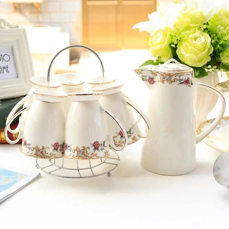 Jewelkeeper - Service à Thé pour Enfants, Dînette et Son Coffret Jouet, 15 Pièces - Modèle Jewelkeeper - Service à Thé pour Enfants, Dînette et Son Coffret Jouet, 15 Pièces - Modèle