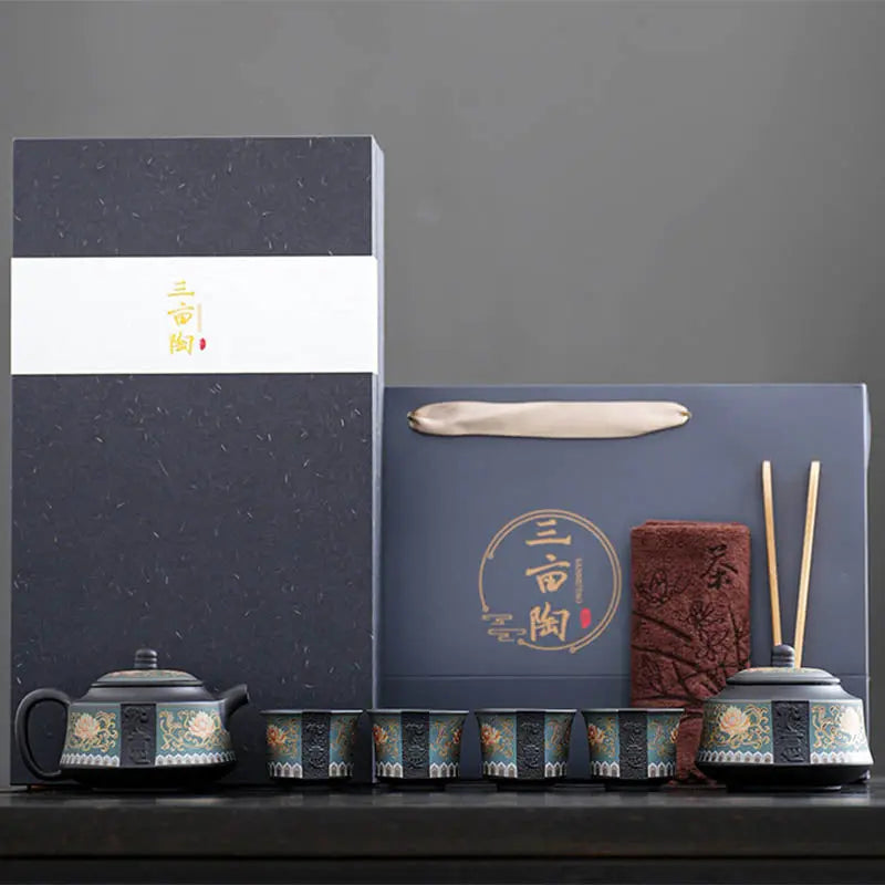 Service à thé Chinois Design et Élégant