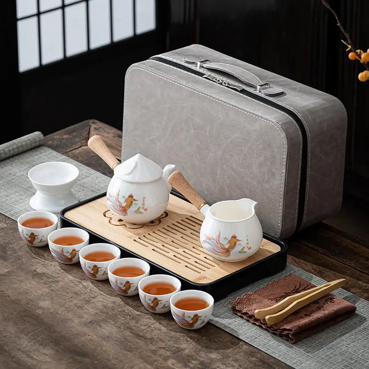 ACYOUNG Lot de 4 tasses à thé en céramique chinoise faite à la main 150 ACYOUNG Lot de 4 tasses à thé en céramique chinoise faite à la main 150