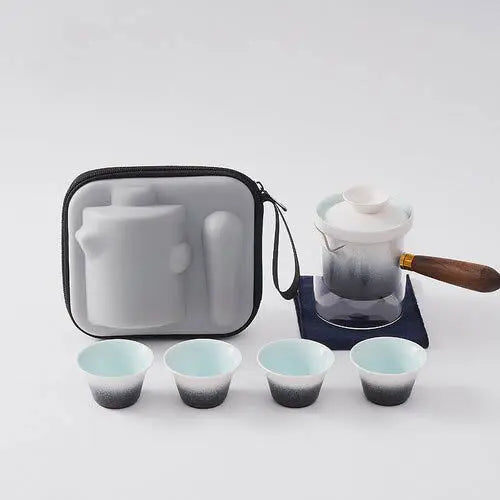 Service à thé Japonais Design Kyusu en Céramique