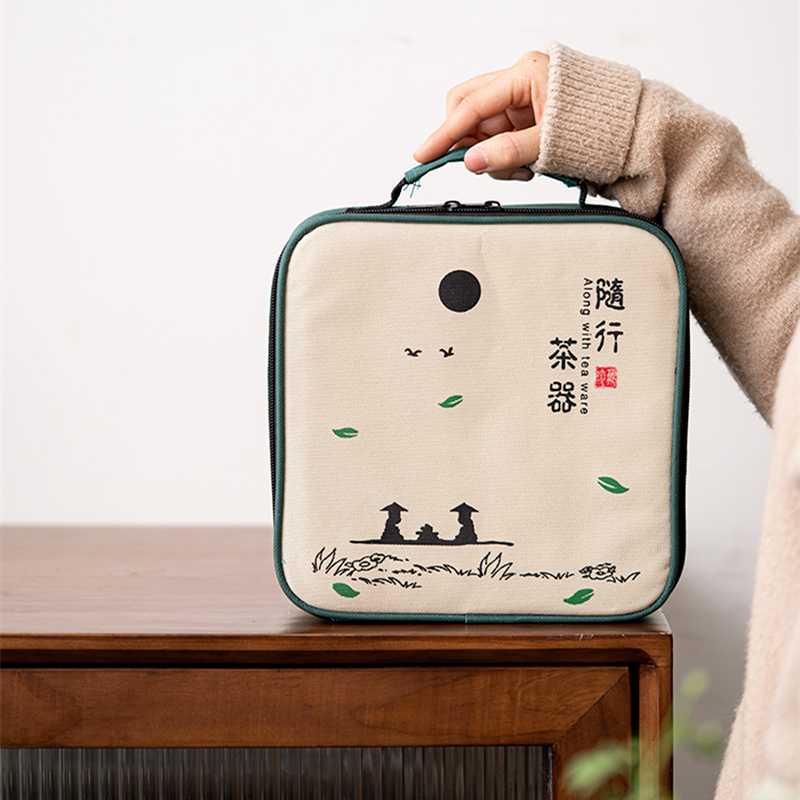 Service à thé Japonais Transportable en Céramique