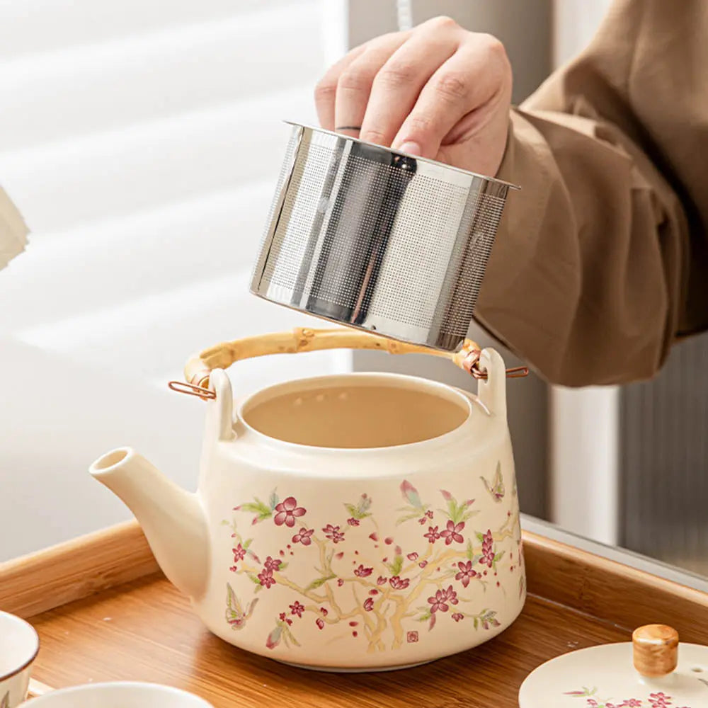 Théière Céramique Floral 600ml