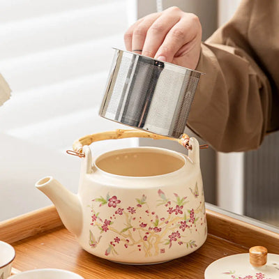Théière Céramique Floral 600ml