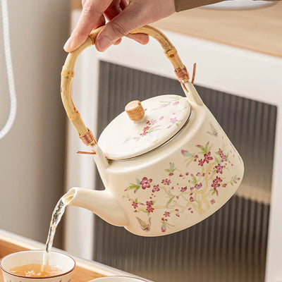 Théière Céramique Floral 600ml