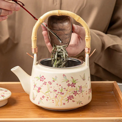 Théière Céramique Floral 600ml