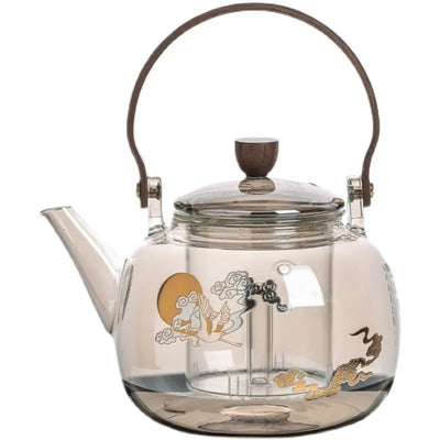 Théière Chinoise Design en Verre 900ML