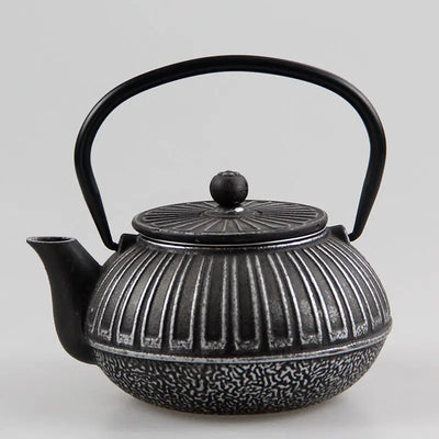 Théière Japonaise en Fonte Motifs Rectangulaires 600ml