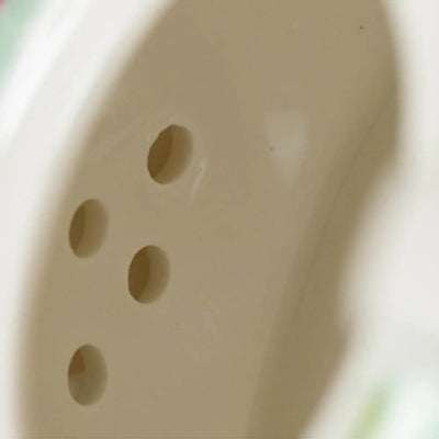 Théière Solitaire en Porcelaine Style Anglais Verte 370ml