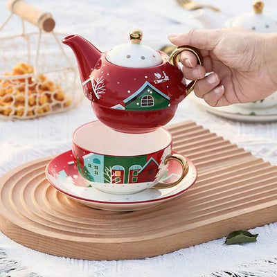 Théière de Noël Village Enchanté 420ml