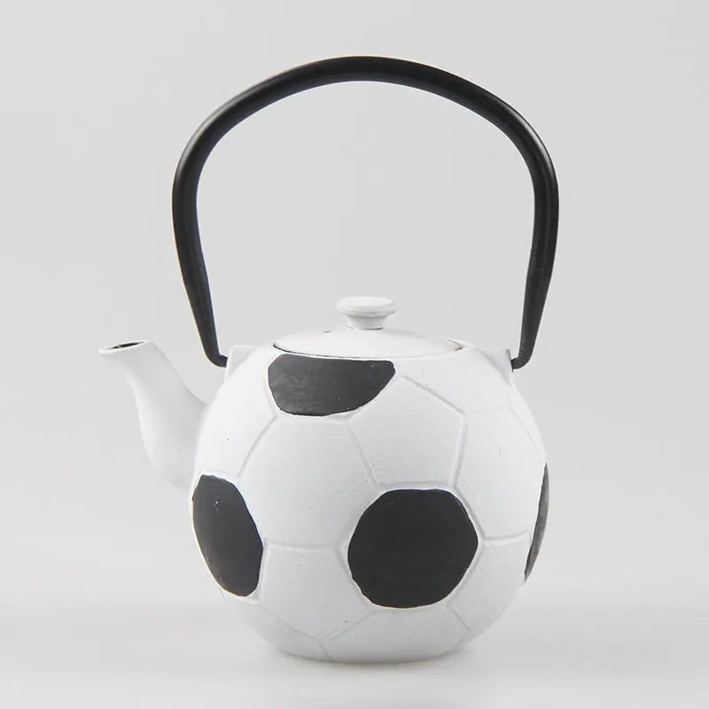 Théière en Fonte Ballon de Foot 650ml