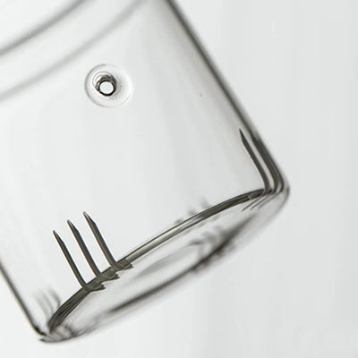 Théière en Verre Coloré Ronde 1L