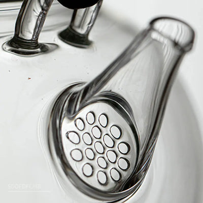 Théière en Verre Coloré Ronde 1L