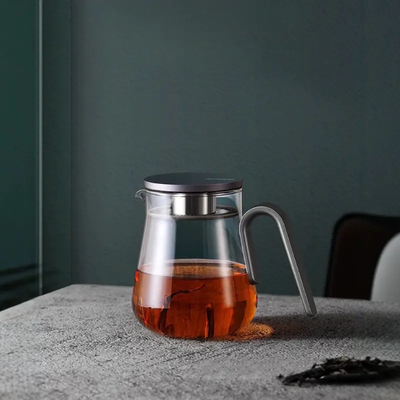 Théière en Verre Design Minimaliste 600ml