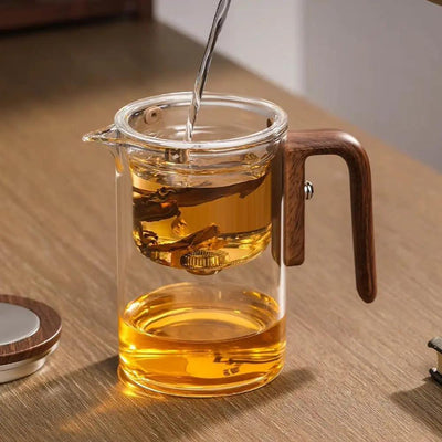 Théière en Verre Scandinave Elegante 600ml