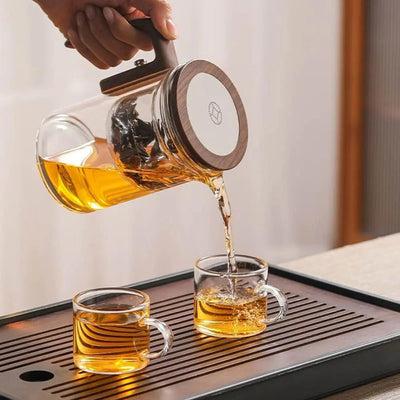 Théière en Verre Scandinave Elegante 600ml