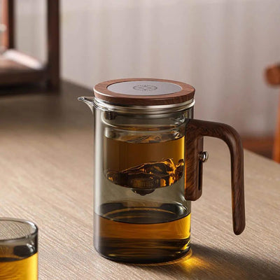 Théière en Verre Scandinave Elegante 600ml