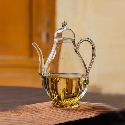 Théière en Verre Simple en forme de poire 700ml