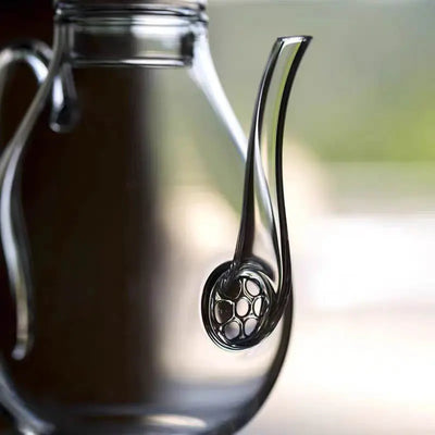 Théière en Verre Simple en forme de poire 700ml