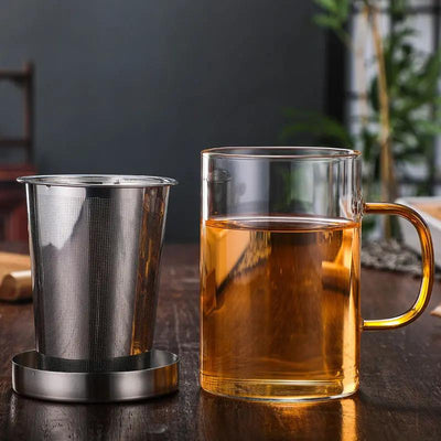 Théière en Verre Style Mug 500ml