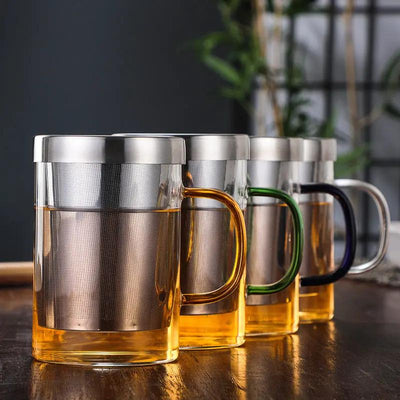 Théière en Verre Style Mug 500ml