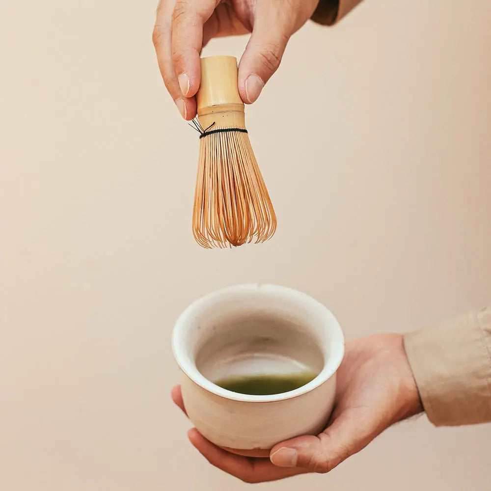 Fouet à thé Matcha - Chasen en bambou au meilleur prix