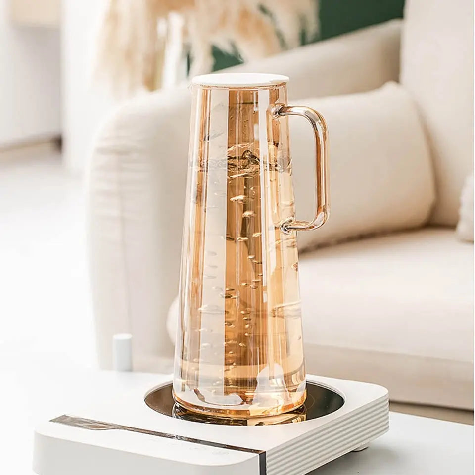 Théière Carafe Design en Verre 1.8L