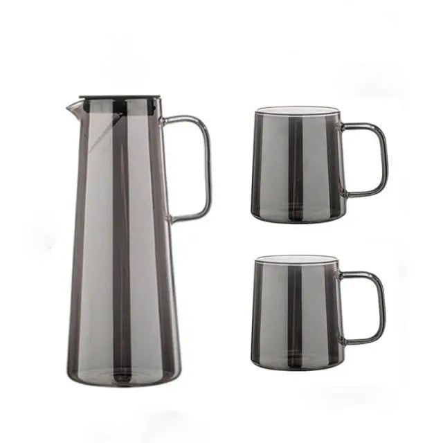 Théière Carafe Design en Verre 1.8L