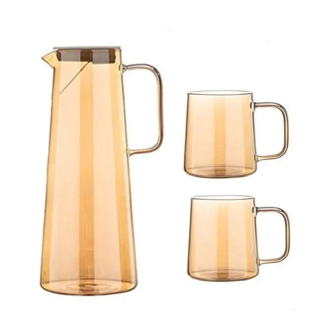 Théière Carafe Design en Verre 1.8L