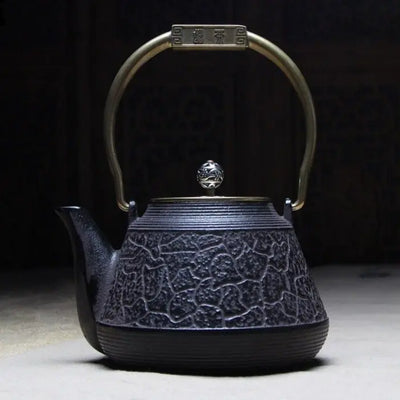 Théière Japonaise Ancienne en Fonte 1.3L