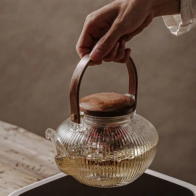 Théière Japonaise en Verre avec Infuseur 800ML