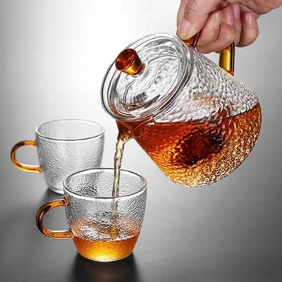 Théière en Verre Granulée 450ML - 900ML