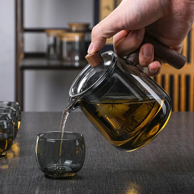 Théière en Verre Teinté 480ML